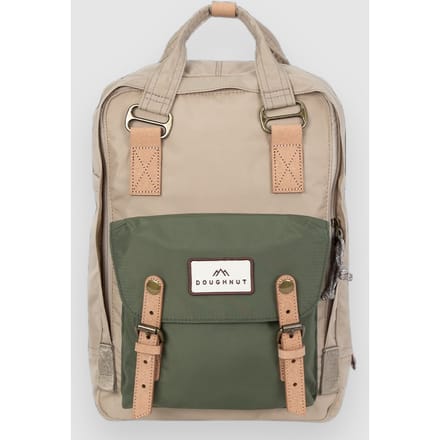 Doughnut laptoprugzak / Rugtas / Schooltas - 14 inch - Macaroon Jungle Backpack 14 - Beige