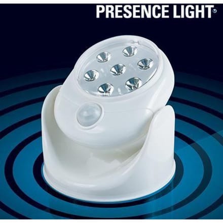 Lampe - Presence Light - avec Détecteur de Mouvement - Blanc