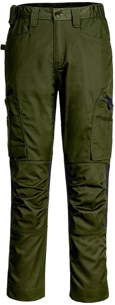 Portwest WX2 Eco Stretch Broek CD881 - Olijfgroen - 33