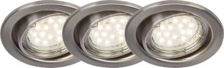 Brilliant CASTING Wandlamp 1x7W LED Antraciet IP44