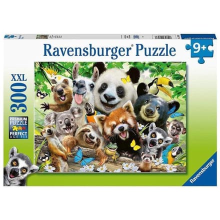 Ravensburger puzzel Wildlife selfie - legpuzzel - 300 stukjes