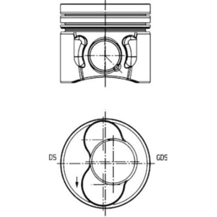 Zuiger KOLBENSCHMIDT 40 422 620