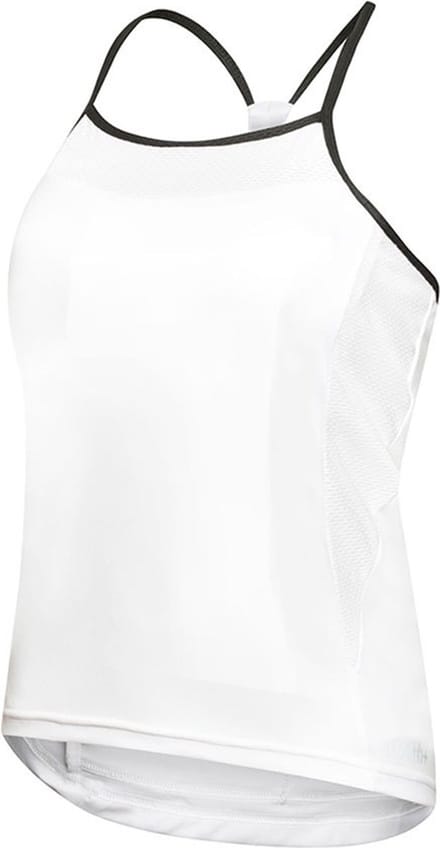Rh+ Brezza Spaghetto Mouwloos T-shirt Wit XL Vrouw