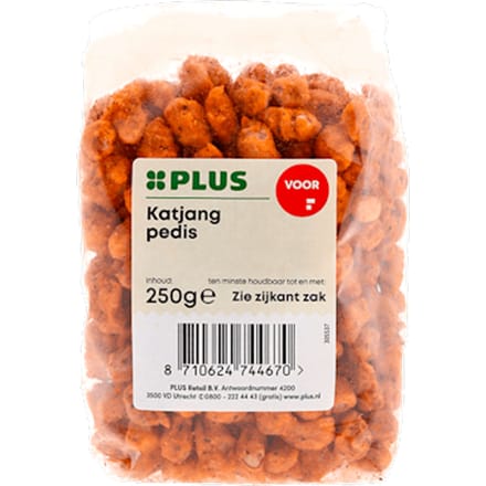 Katjang pedis gezouten