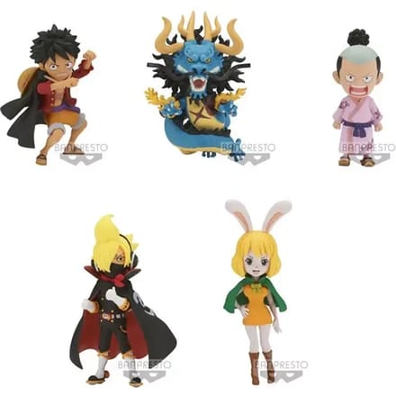 Verzamelaarsbeeldje Banpresto One Piece World -Wanokuni Onigashima 3- (x5)