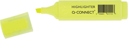 Q Connect Markeerstift - fluostift - geel