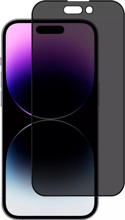 Privacy Screenprotector Geschikt Voor iPhone 14 Pro - Volledige Beschermglas - PREMIUM Tempered Glass - 1 stuk