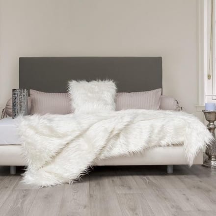 HnL Living Daxton Plaid - 150x220 cm - Naturel