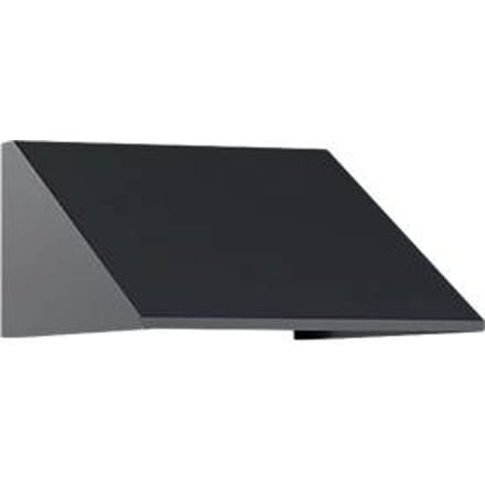 C+P schuin dak, voor kastbreedte 400 mm, zwart-grijs