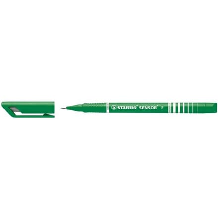 STABILO SENSOR - Fineliner 0,3 mm - Groen - per stuk