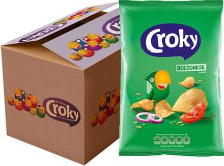 Croky - Bolognese Chips - 12x 100g