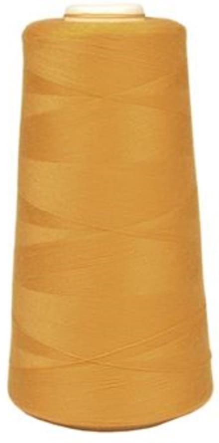 Lockgaren 100 polyester 2740 meter Kleur 653 Okergeel