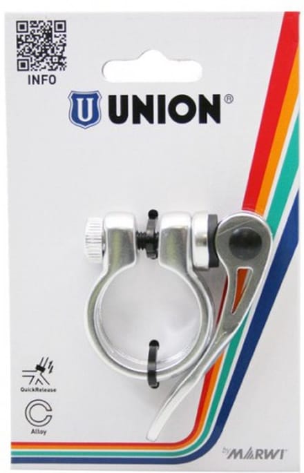 Union zadelpenklem m/snelsp 31.8 zi