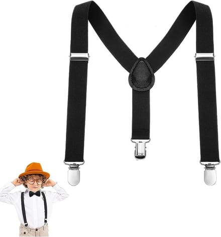 Verstelbare elastische Y-vormige bretels voor kinderen, unisex, comfortabele pasvorm en duurzame kwaliteit