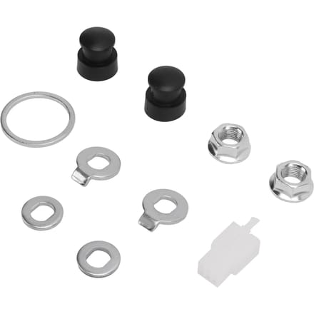 Stalen Fiets Naafmotor Moeren Ringen Set met 12mm As voor Universeel Fietsonderdeel