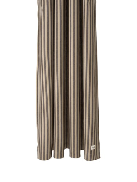 Ferm Living Chambray douchegordijn - sand/black