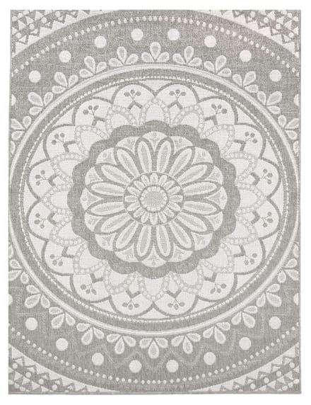 Binnen- en buitenkleed Breezy grijs  200x280 cm