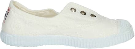 Cienta Meisjes Sneaker Gebloemd | Wit | Maat: 34