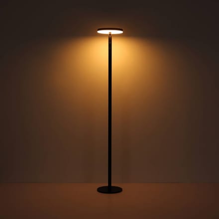 Globo LED vloerlamp 36508, zwart, aluminium, CCT, IP54