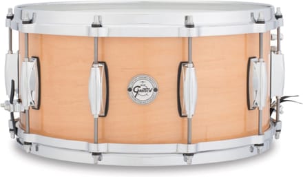 Gretsch zilver Series Maple Snare 14"x6,5", S1-6514-MPL - Snare drum