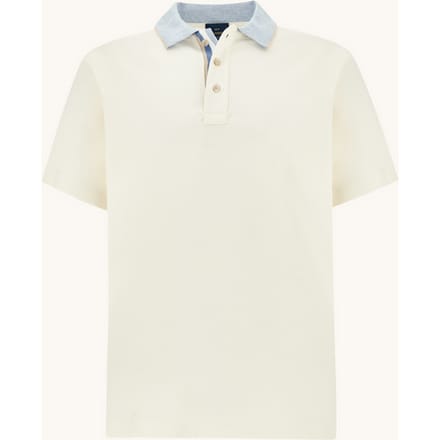 Paul & Shark Polo Aqua Touch Soft Cotton Interlock Blanc De Blanc / male