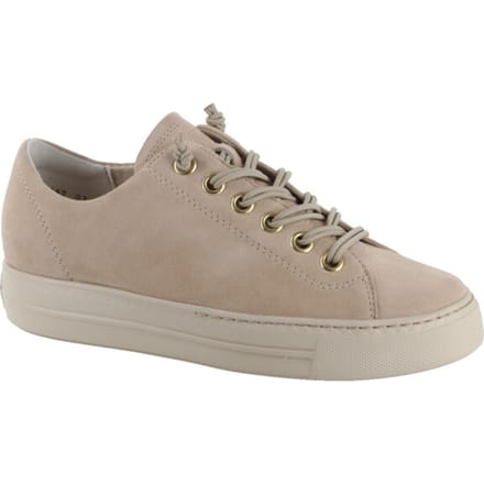 Paul Green 4081 Sneakers - Suède - Dames - Beige - Maat 41