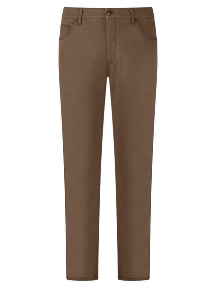 5-pocket thermobroek Van Brax bruin