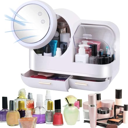 Guardian Beauty Make-up Organisator - Met LED Spiegel - 2023 Model - Wit Kleur