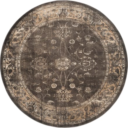 Vintage vloerkleed Peri rond | Safavieh