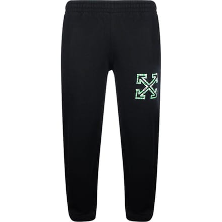 Off-white Tape Arrows Slim Shorten Sweatpant Zwart
