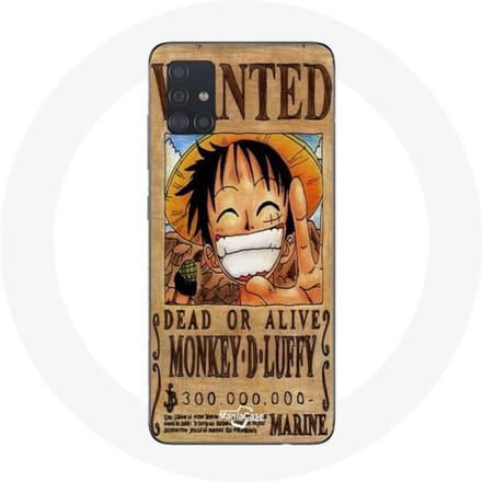 Samsung Galaxy A51 hoesje One Piece Manga Luffy onderzoeksposter