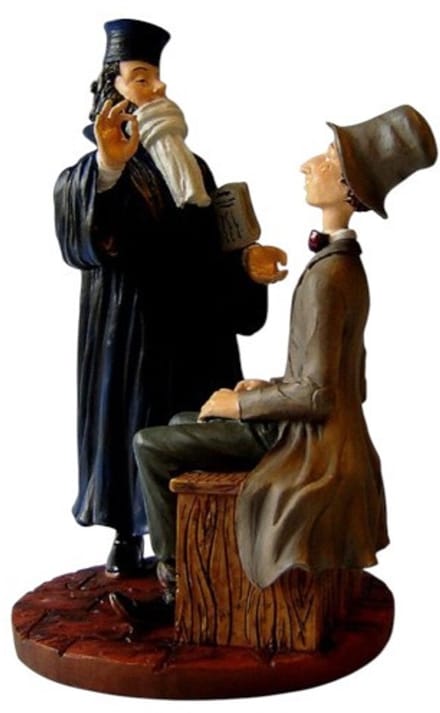 Advocaat - Klassieke pose - Honoré Daumier - 16 cm - Met certificaat