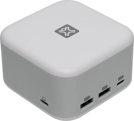 XtremeMac XWH-XCP-03 laptop dock/port replicator USB hub - 6 - USB 3.0 - Wit