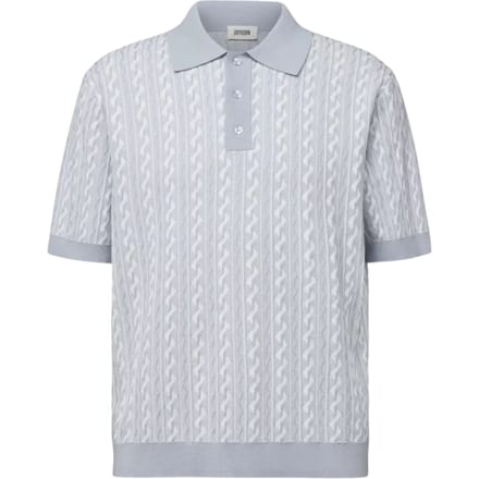 Drykorn Tamian Polos Lichtblauw 425175 Tamian