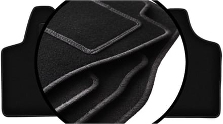 Complete set veloursmatten voor: Citroen Jumpy II bestelbus (2007-2016)