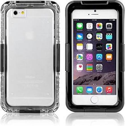Waterproof case Zwart iPhone 6 4.7 inch tot 3m diepte Waterdicht Stofdicht
