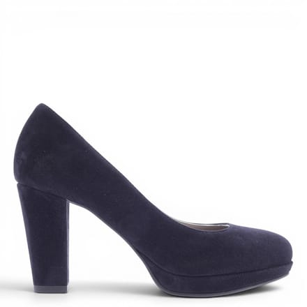 Noë Shoes Nadra Pump Navy Suede