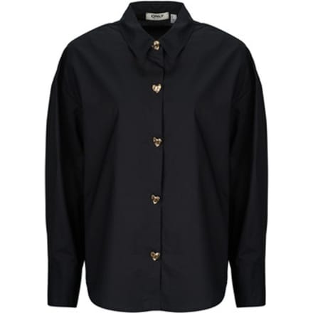 ONLY - ONLKIRI BUTTON DETAIL LS SHIRT FR WVN - Meisjes - Blouses