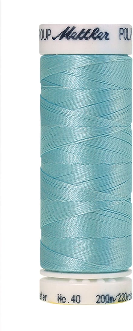 Mettler borduurgaren - Blauw - Nr 4240 - Polysheen - 200 meter