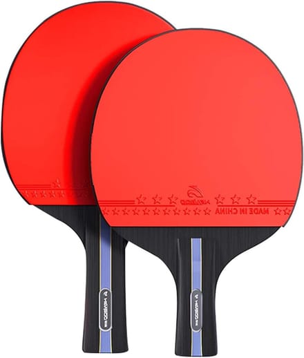 Tafeltennisset - Pingpongbatjes - Thuis Spelen - 3-Sterren Kwaliteit - 2 Spelers - Niet gespecificeerd