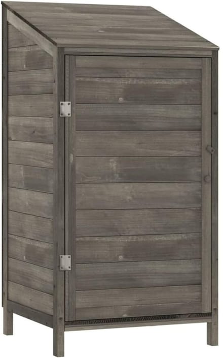 ApexArte® Tuinkast Hout - Anthracite