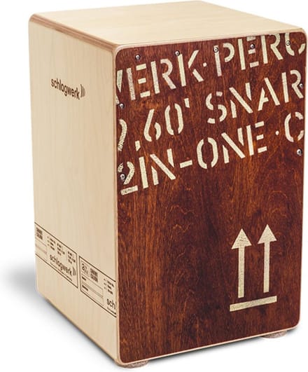 Schlagwerk "2inOne" Cajon CP403RED, medium, Red Edition - Cajon