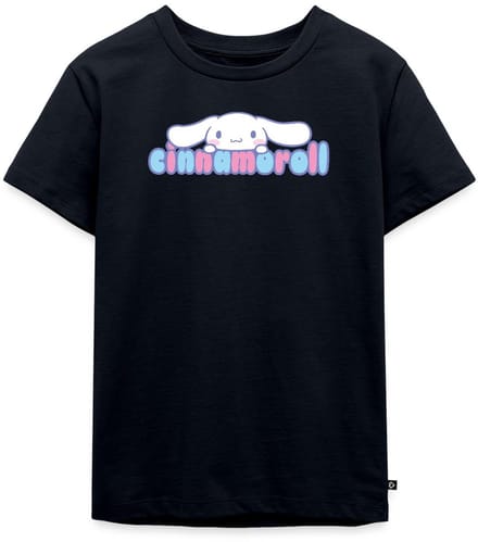 Cinnamoroll Gluurt Over De Letters Premium T Shirt Kinderen
