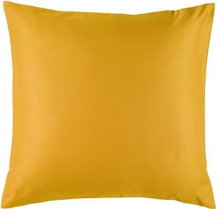 De Witte Lietaer Kussensloop Olivia Golden Yellow - 63 x 63 cm - Geel - Katoen Satijn