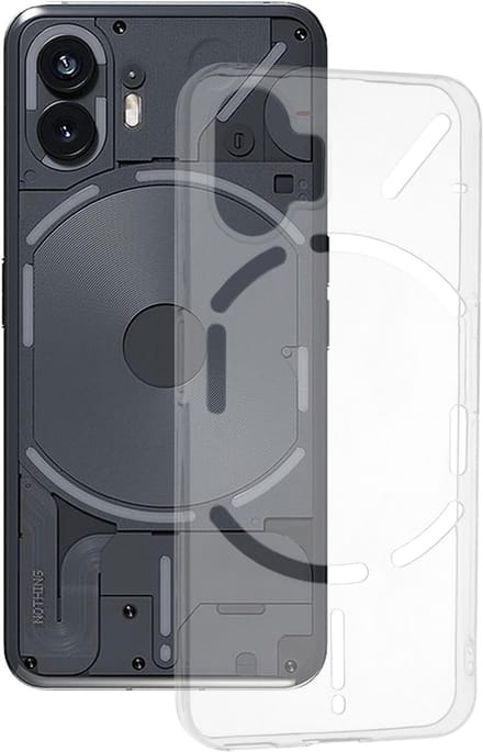 Hoesje geschikt voor Nothing Phone (2) - Techsuit Clear Silicone Special Back Cover - Transparant