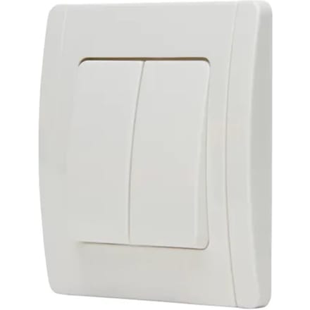 Baseline Serieschakelaar Inbouw Wit