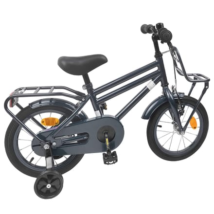 vidaXL - Kinderfiets - 16 - Inch - voor - 4-6 - jaar - oud - Donkergrijs