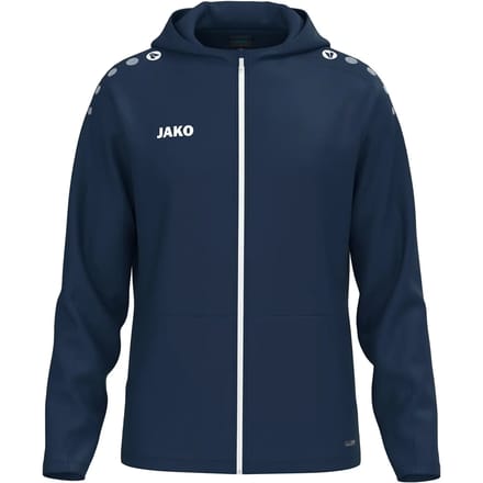 Jako One Jas Met Kap Heren - Marine | Maat: M