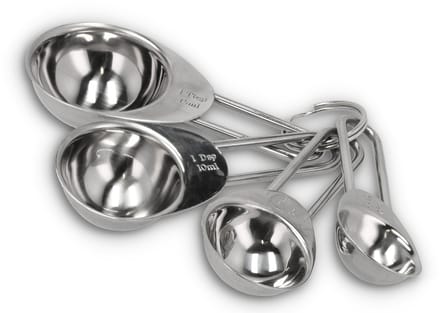 Funktion Measuring spoon set 4 pcs. steel