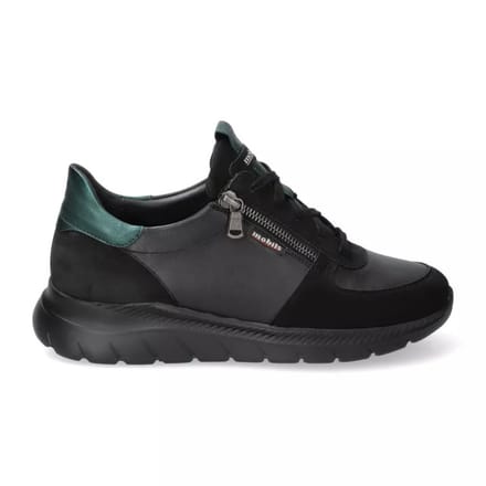Mephisto Mobils Ryma - dames sneaker - Zwart - maat 38 (EU) 5 (UK)